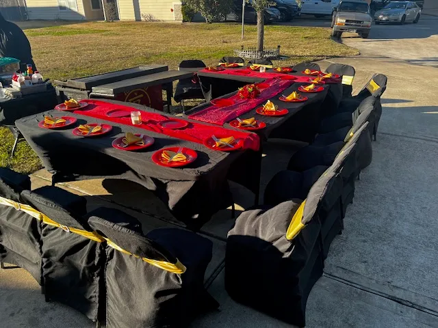 Lone Star Hibachi Catering event
